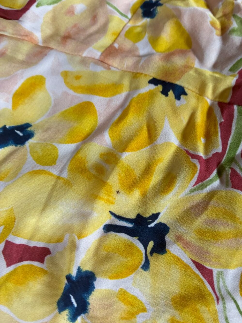 Tahari Naomi Floral Silk Asymmetrical Sleeveless Midi-Dress Size 14 $495 - Picture 6 of 8